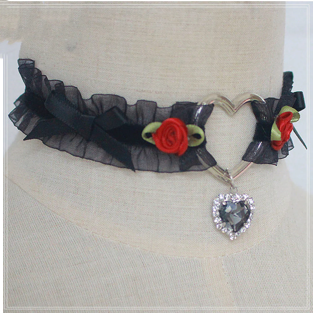 Fairy Cute Pink Heart Necklace    HA0747 - Image 4