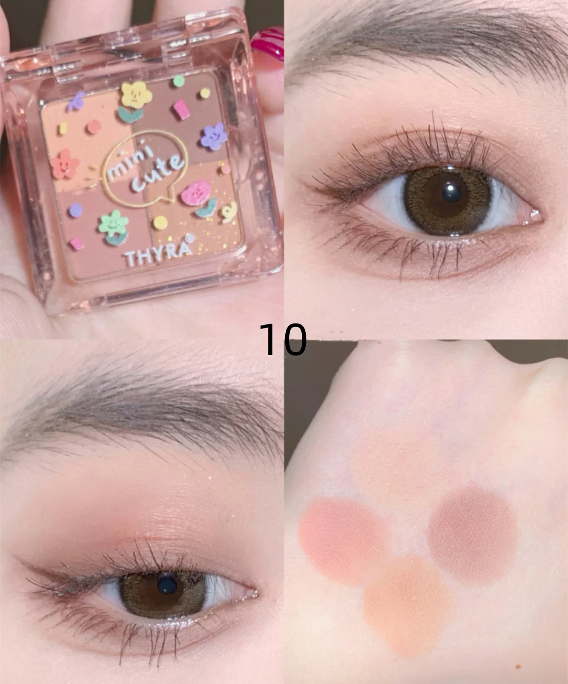 Fairy Sweet Mini Tricolor Eyeshadow   HA0096 - Image 3