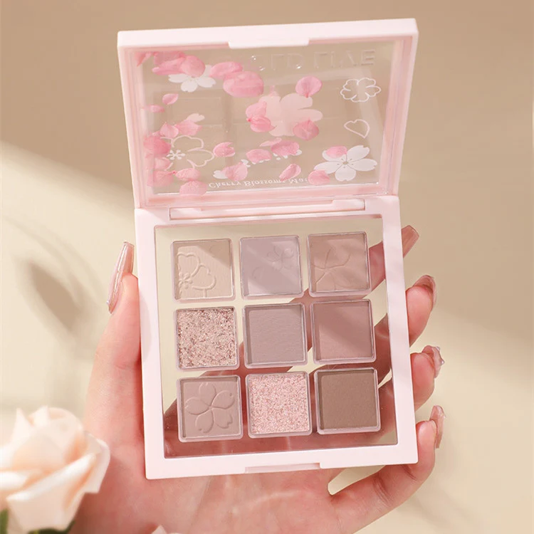 Falling Cherry Blossom Eyeshadow Palette    HA0446 - Image 2