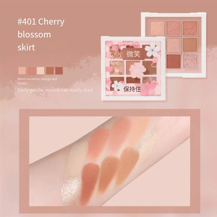Falling Cherry Blossom Eyeshadow Palette    HA0446 - Image 3