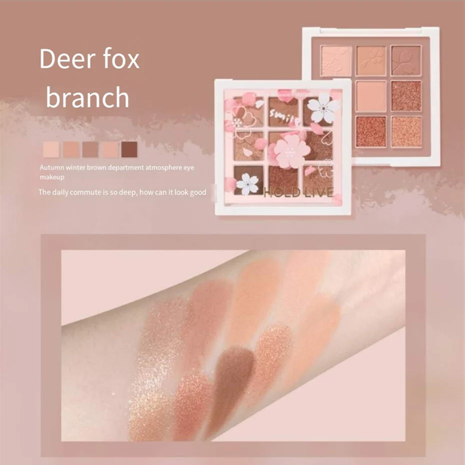 Falling Cherry Blossom Eyeshadow Palette    HA0446 - Image 4