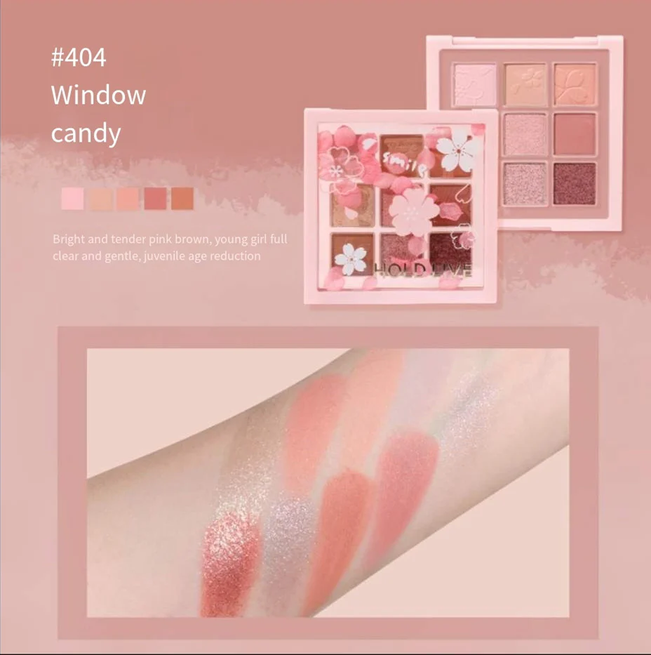 Falling Cherry Blossom Eyeshadow Palette    HA0446 - Image 6