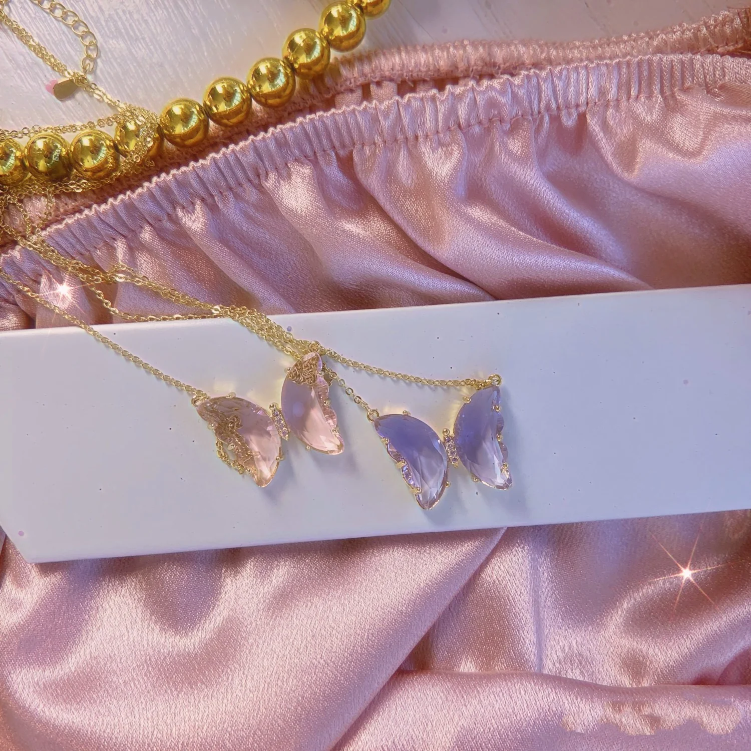 Fantasy Butterfly Necklace   HA1432 - Image 4