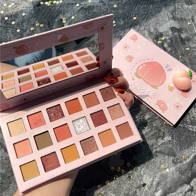 Fart peach eyeshadow palette HA0220 - Image 2