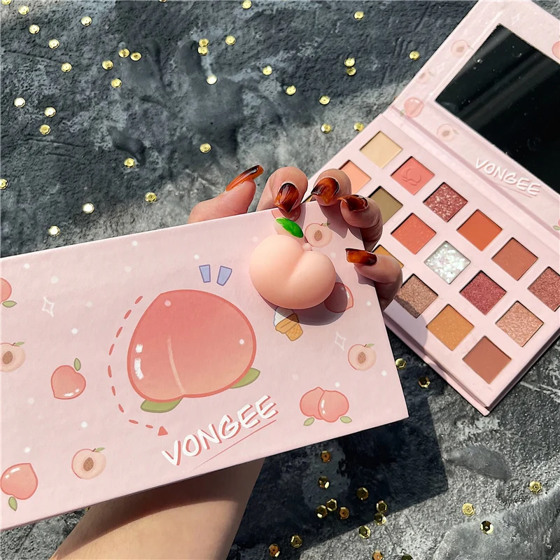 Fart peach eyeshadow palette HA0220 - Image 4