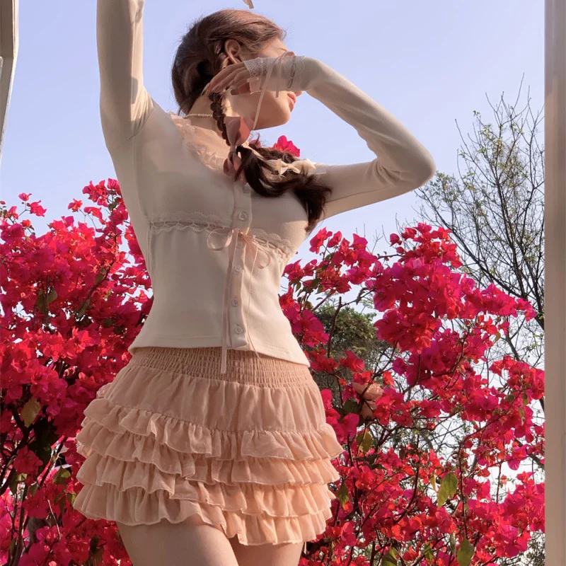 Fashion top skirt two piece set   HA1648 - Image 3
