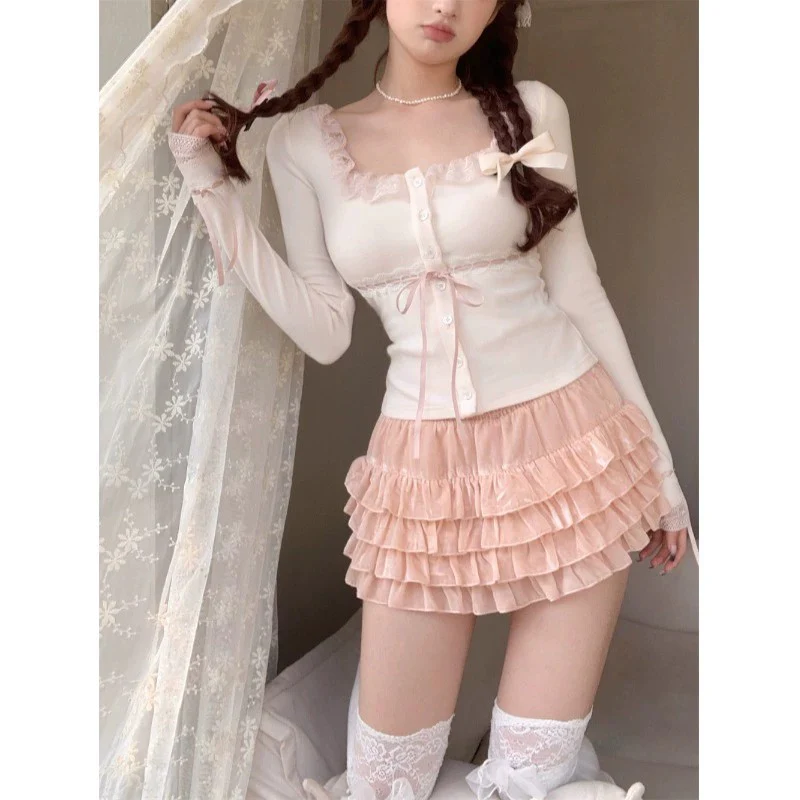 Fashion top skirt two piece set   HA1648 - Image 6