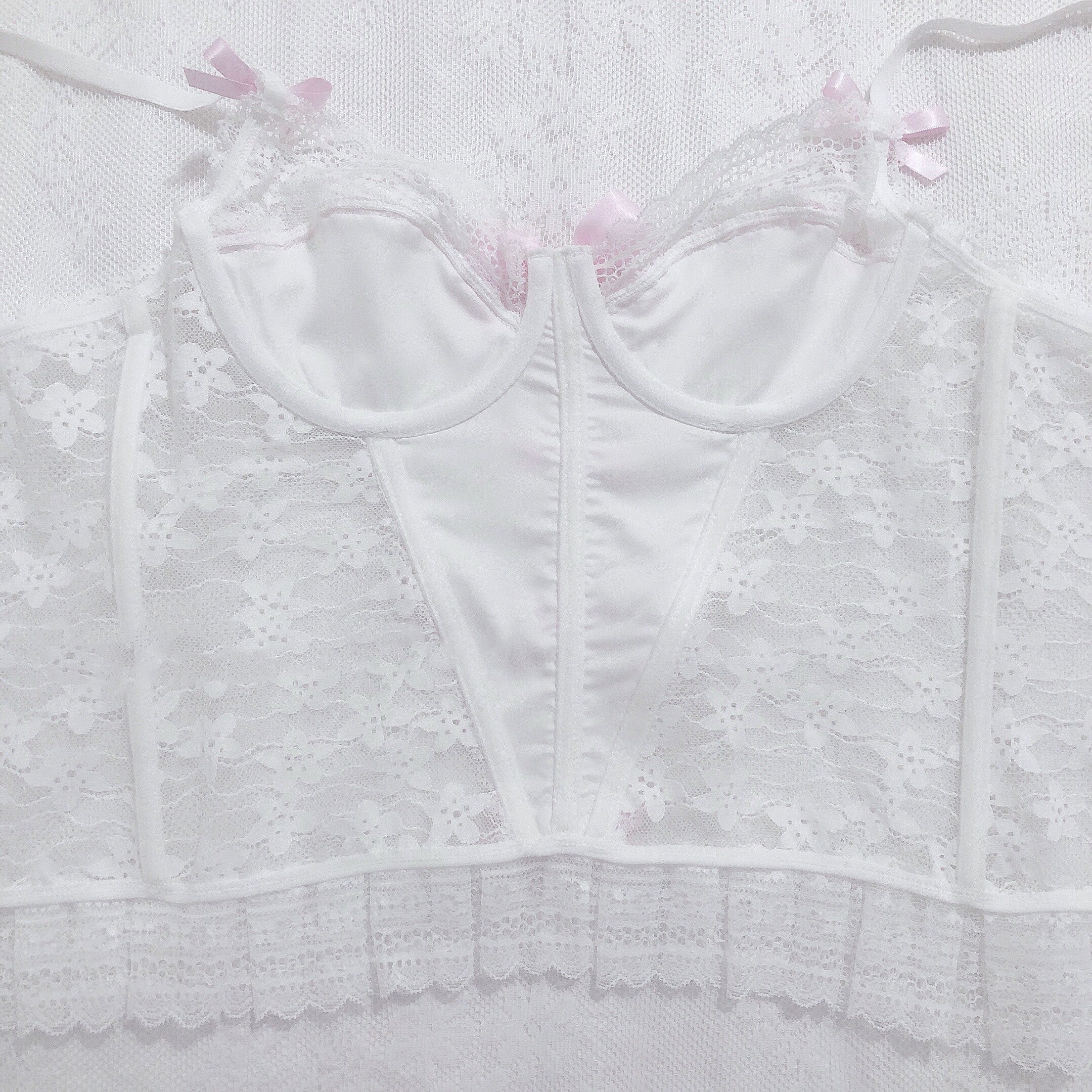 Fishbone lace corset HA0990 - Image 4
