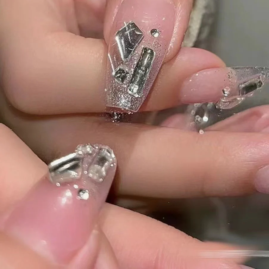 Flash Diamond Butterfly Nail Art   HA1196 - Image 2