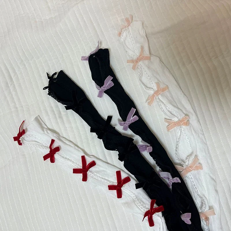 Flocked bow sunscreen sleeves   HA1929 - Image 5