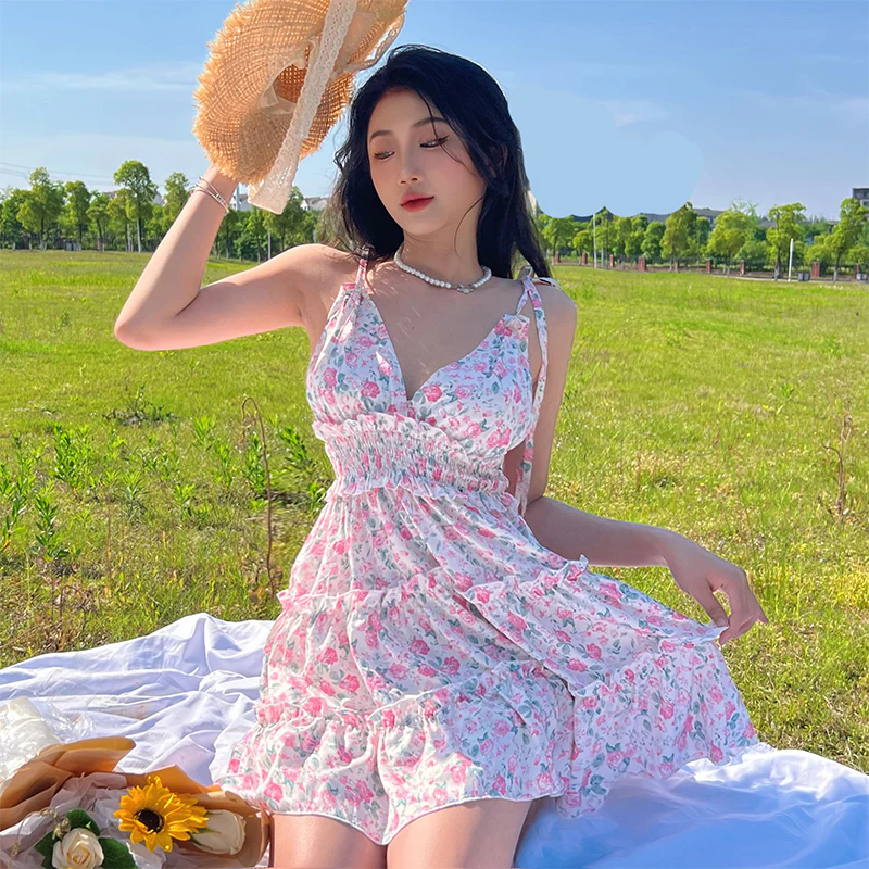 Floral Cake Dress HA0899 - Image 3