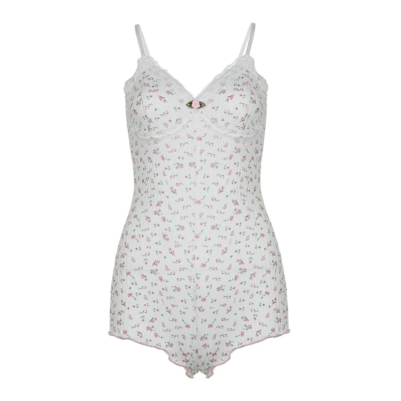 Floral lace jumpsuit HA2346 - Image 4