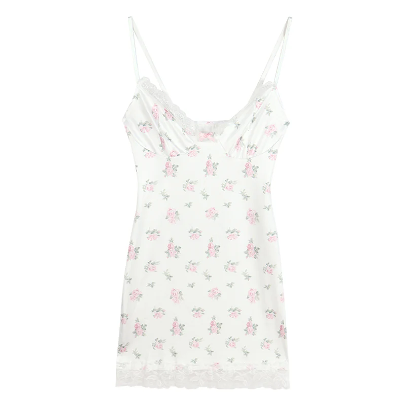 Floral Panel Slip Dress   HA1957 - Image 7