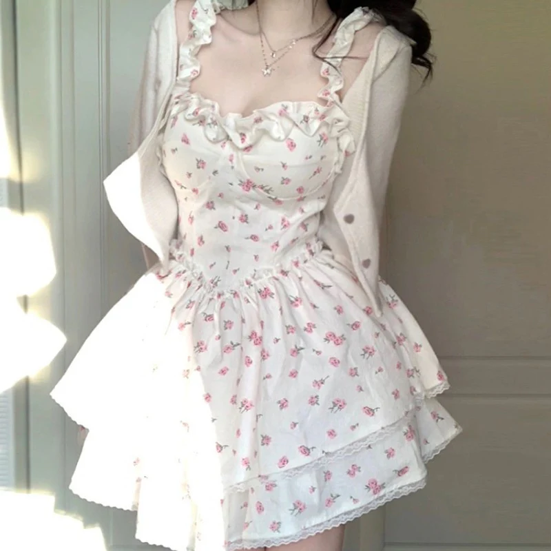 Floral Slip Dress HA1794 - Image 3