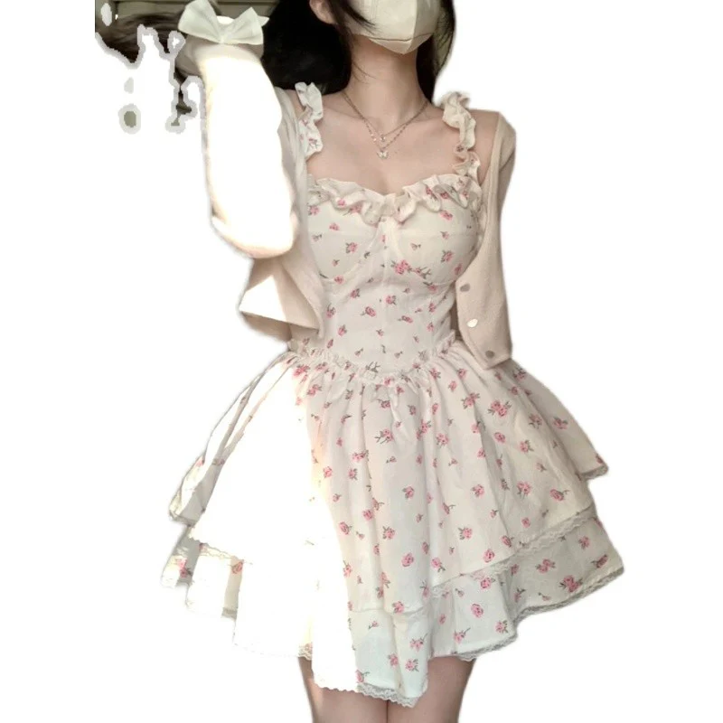 Floral Slip Dress HA1794 - Image 5