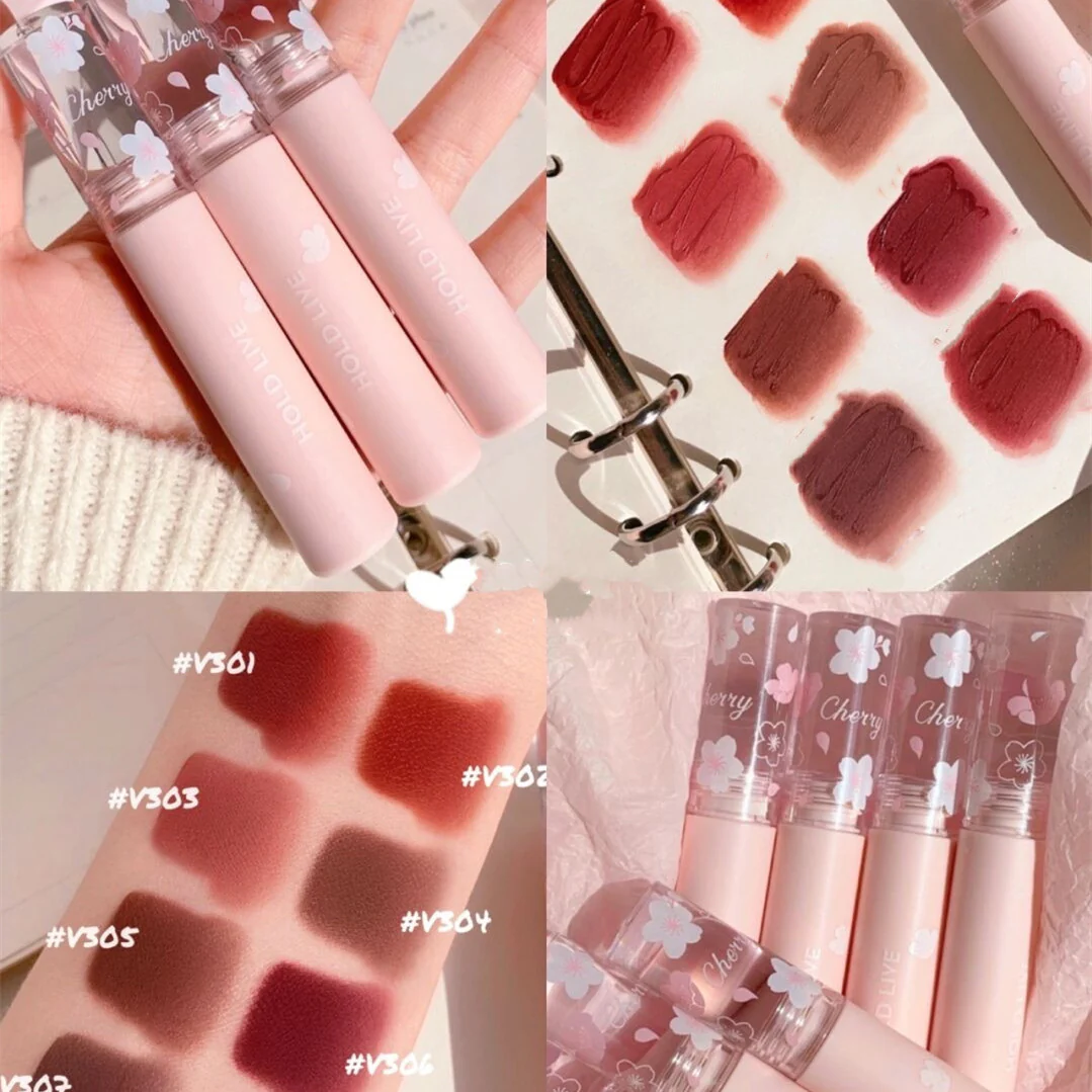 Flower Cherry Velvet Mist Lip Glaze  HA0449 - Image 2