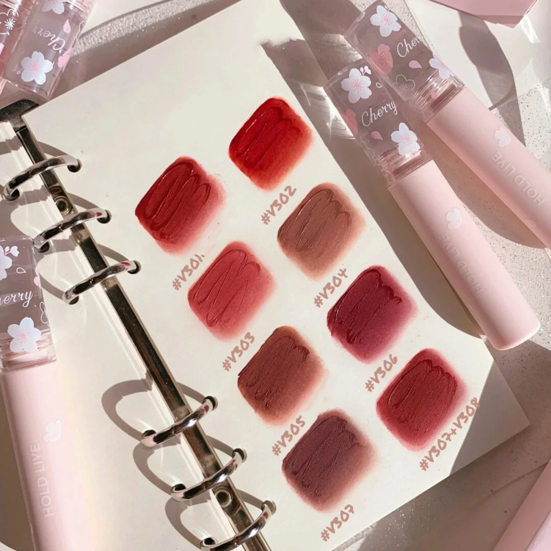 Flower Cherry Velvet Mist Lip Glaze  HA0449 - Image 3
