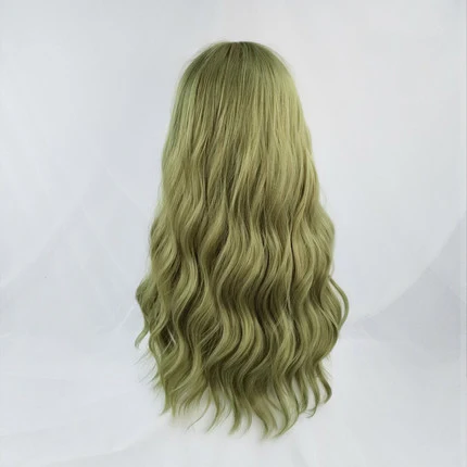 Fluorescent green long curly hair  HA0253 - Image 4