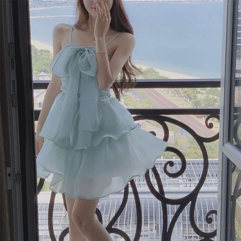 French style suspender dress  HA1986 - Image 2