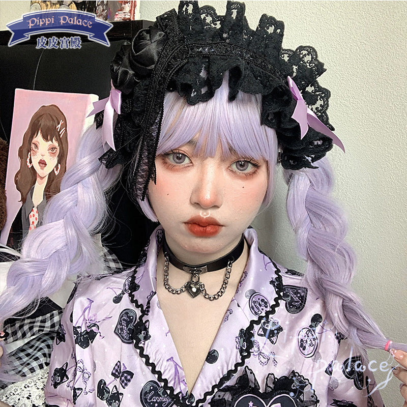 Freshwater purple fairy wig   HA0634 - Image 4