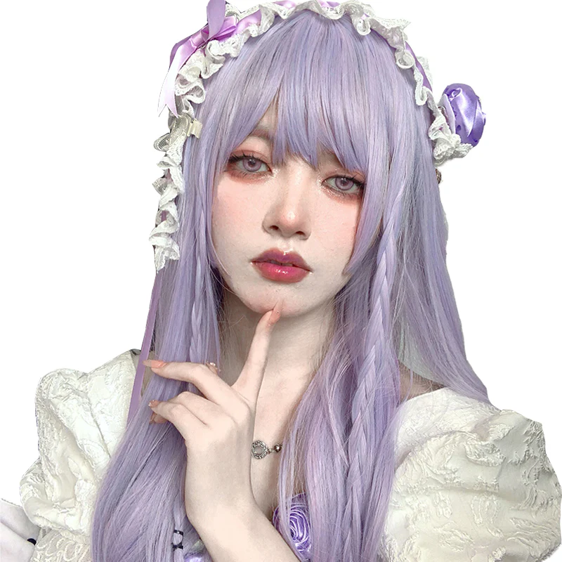 Freshwater purple fairy wig   HA0634 - Image 5
