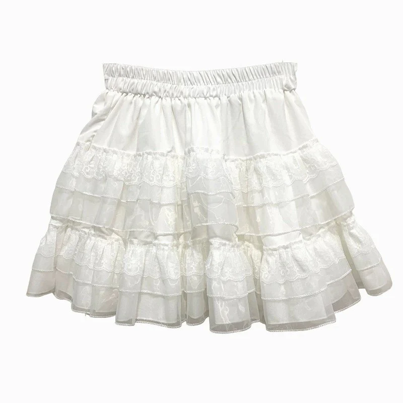 Gentle and Sweet Puffy Skirt   HA1845 - Image 6