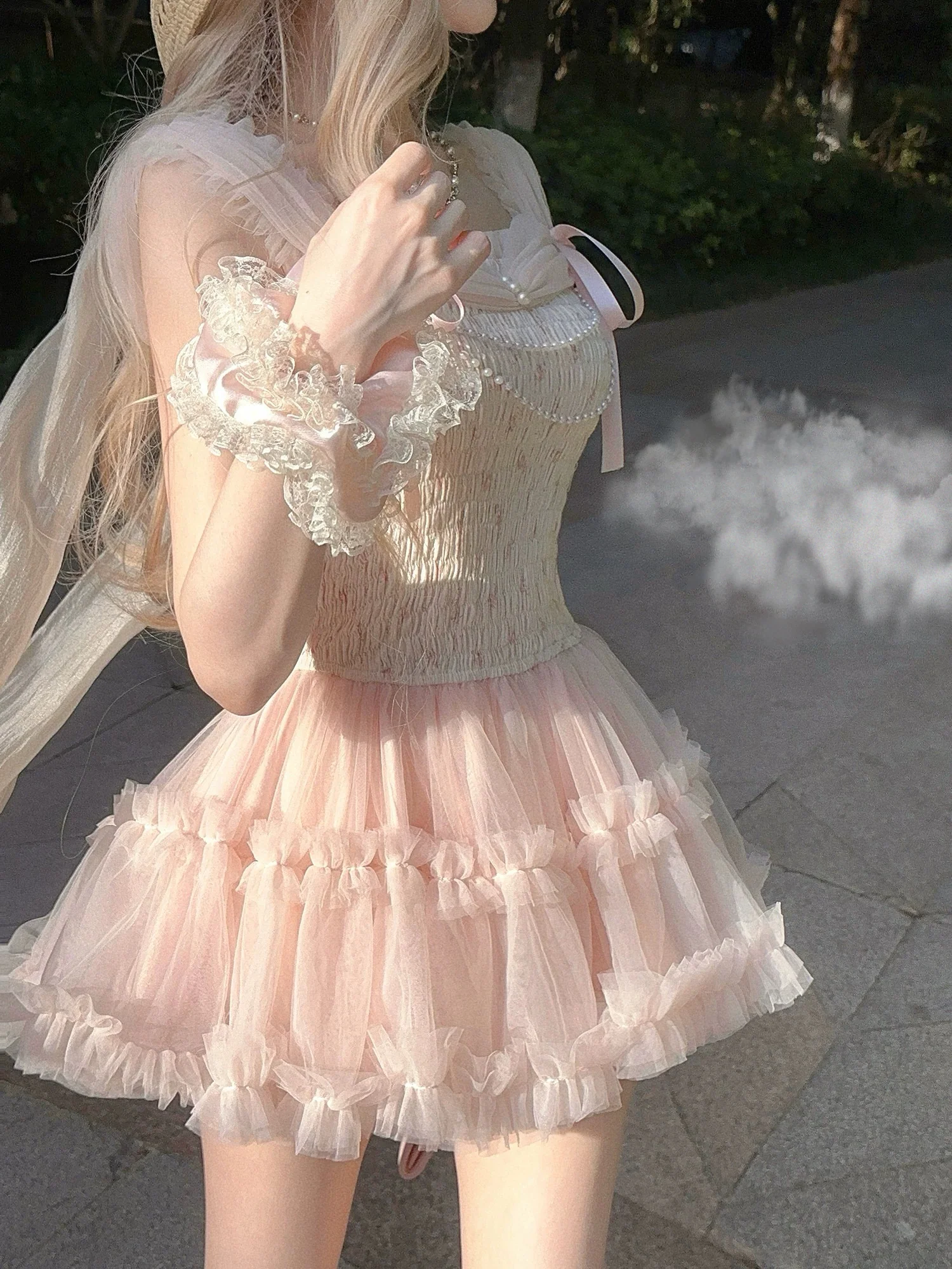 Gentle cake dress HA29749 - Image 4