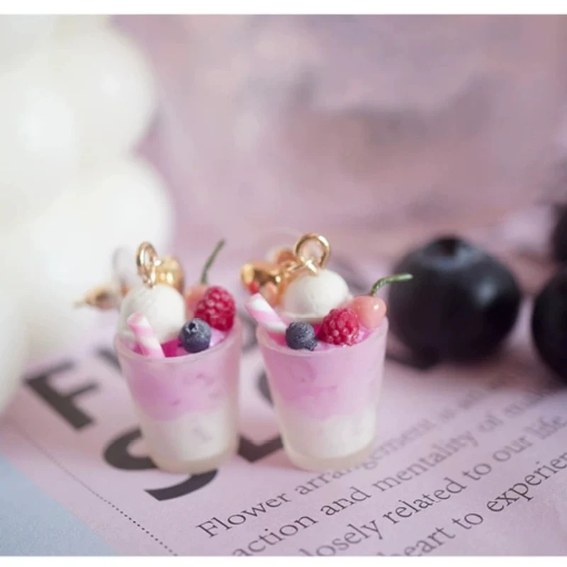 Girl Heart Pink Silver Earrings Ear Clips HA2030 - Image 3