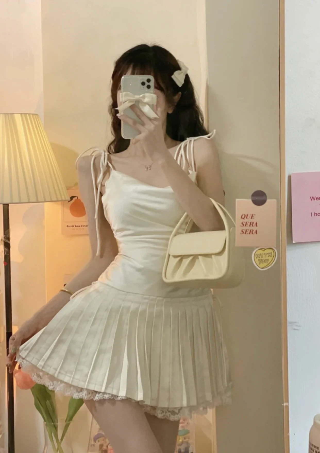 Girls suspender skirt HA1008 - Image 4