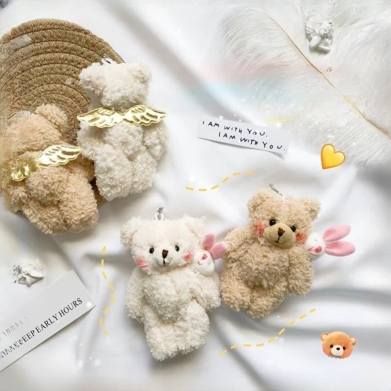 Girly heart blush bear doll HA2183 - Image 3