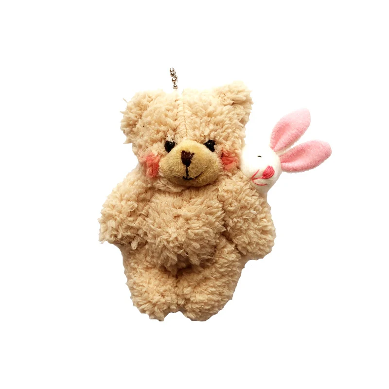 Girly heart blush bear doll HA2183 - Image 6