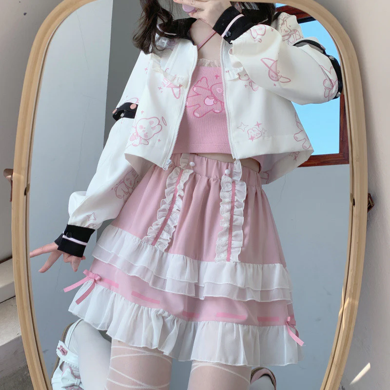 Girly sweet skirt HA0413 - Image 3