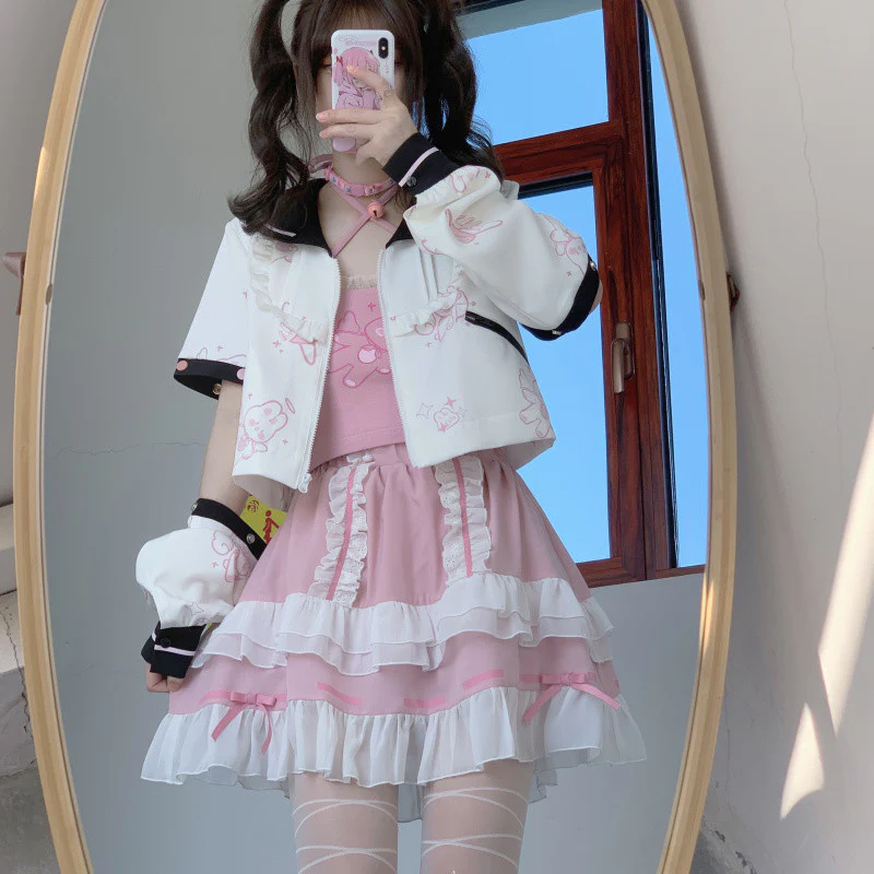Girly sweet skirt HA0413 - Image 6