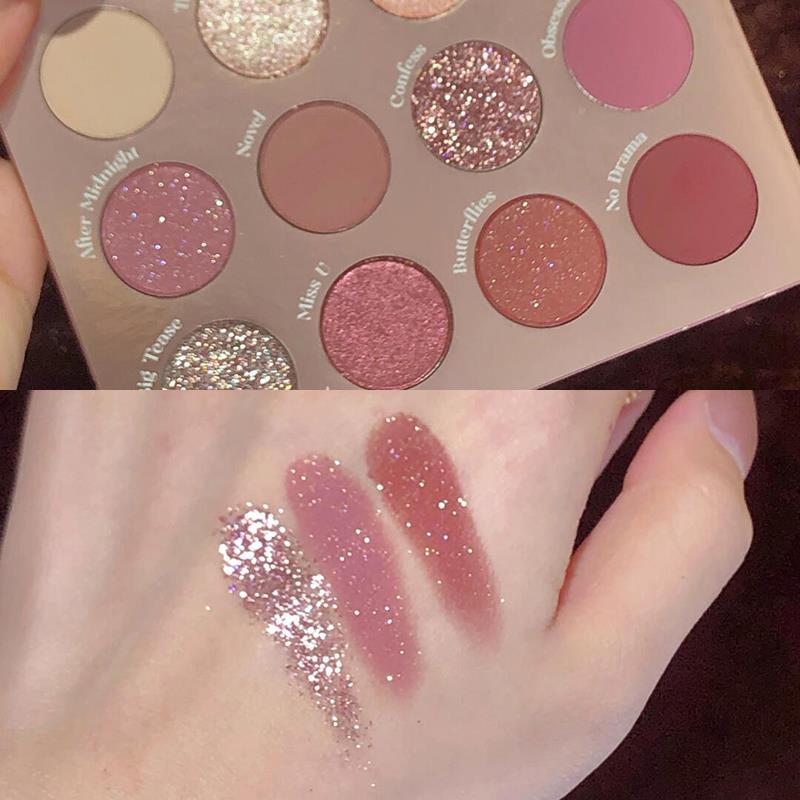 Glitter Pearl Eyeshadow Palette HA0946 - Image 3