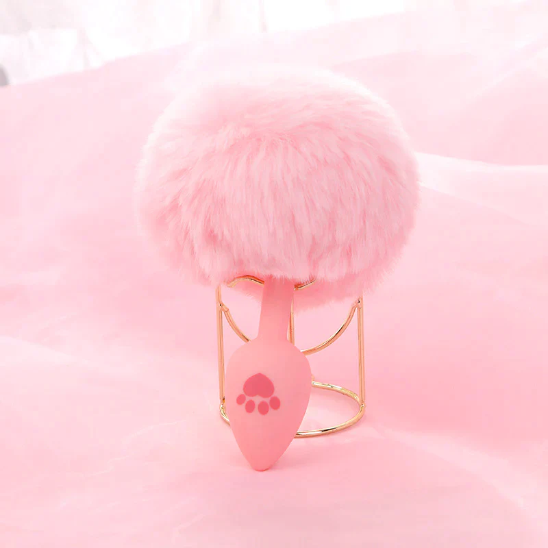 Glowing Rabbit Foxtail Anal Plug HA2354 - Image 5
