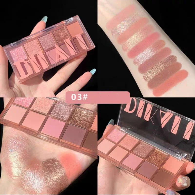 Grapefruit Honey Ten Color Eyeshadow Palette   HA1281 - Image 10