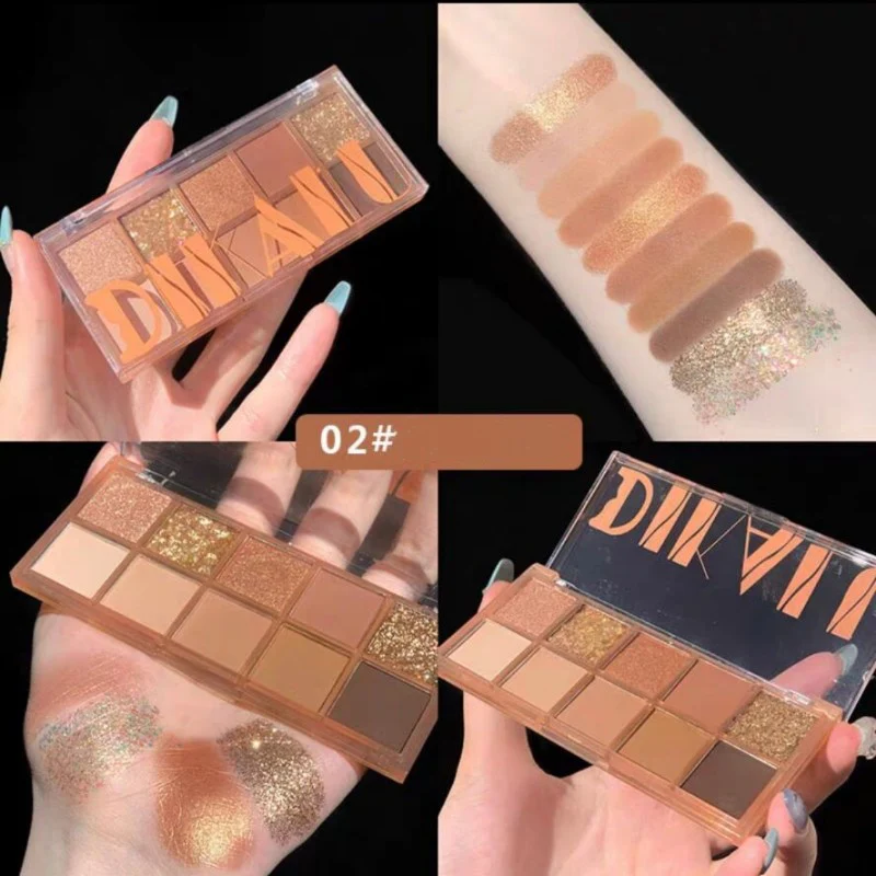 Grapefruit Honey Ten Color Eyeshadow Palette   HA1281 - Image 5