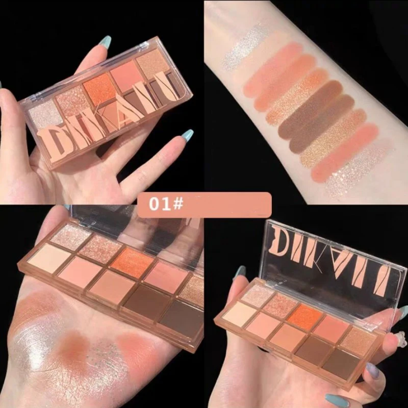 Grapefruit Honey Ten Color Eyeshadow Palette   HA1281 - Image 9