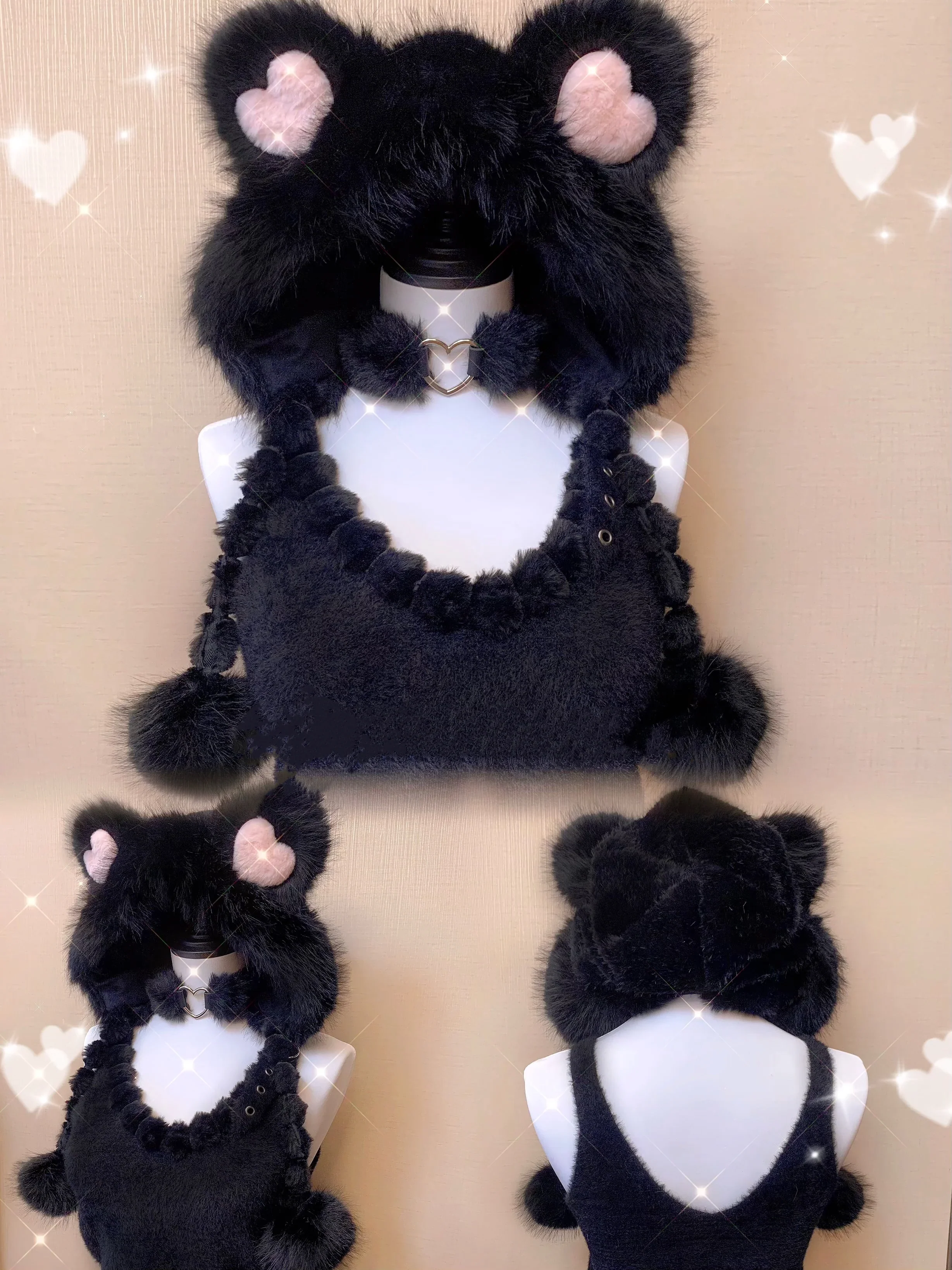 Hairy Bear hat HA2316 - Image 9