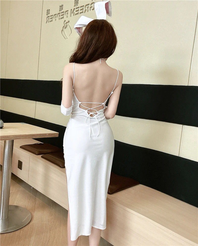Halter neck strap dress HA2482 - Image 5