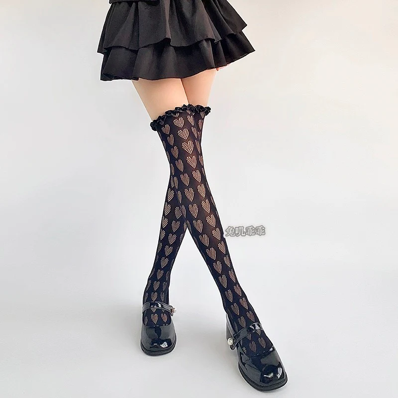 Heart Bow Knee Socks HA2544 - Image 4