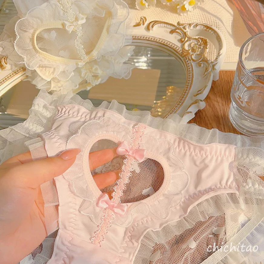 Heart hollow panties (3-piece set) HA2643 - Image 2