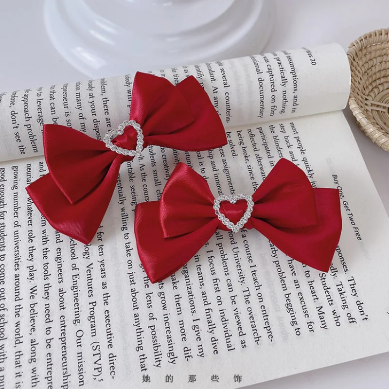 Heart little bow hairpin HA1567 - Image 3