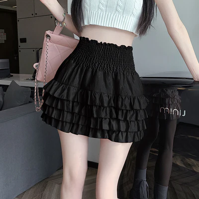 High waist slimming A-line fairy skirt   HA2134 - Image 4