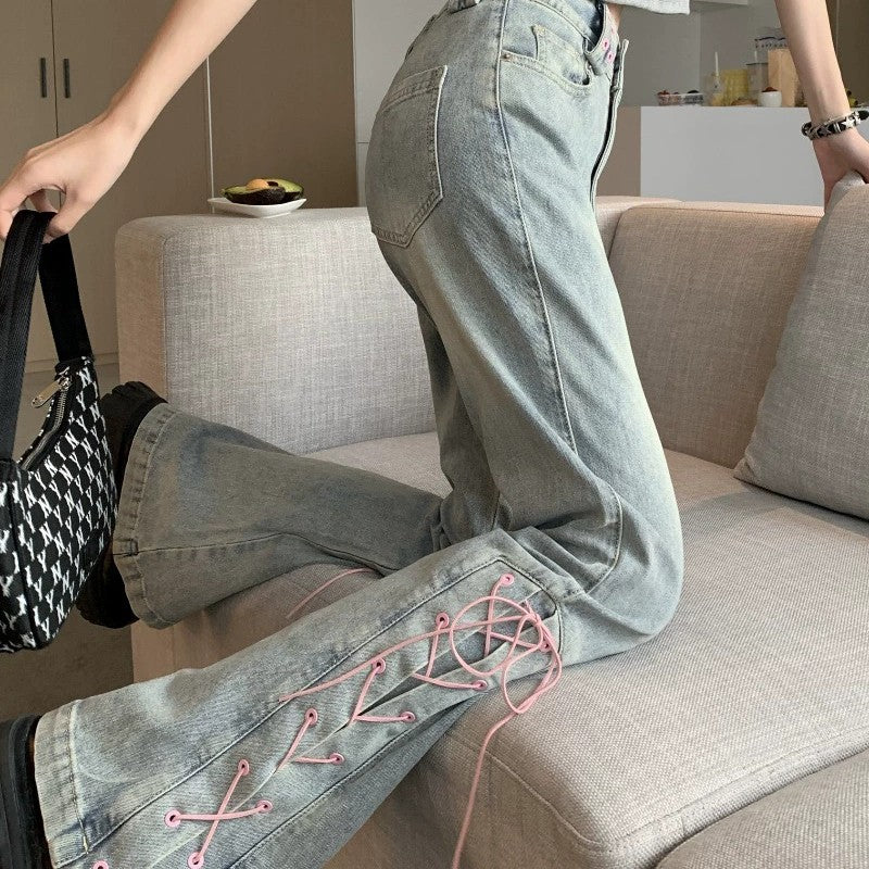 High waist slimming flared pants  HA1950 - Image 2