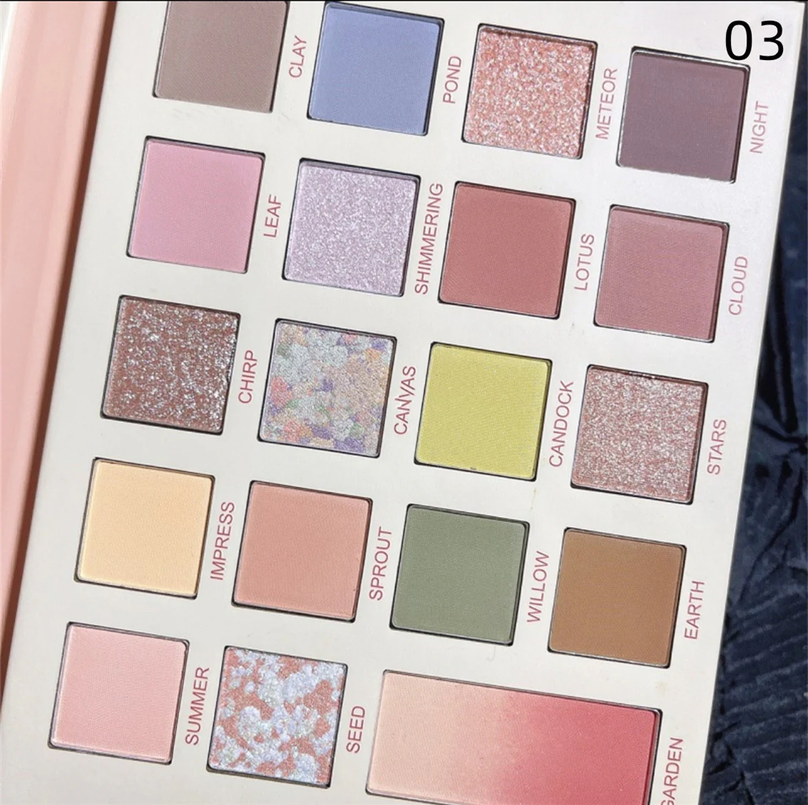 Highlighter eyeshadow palette   HA0440 - Image 5