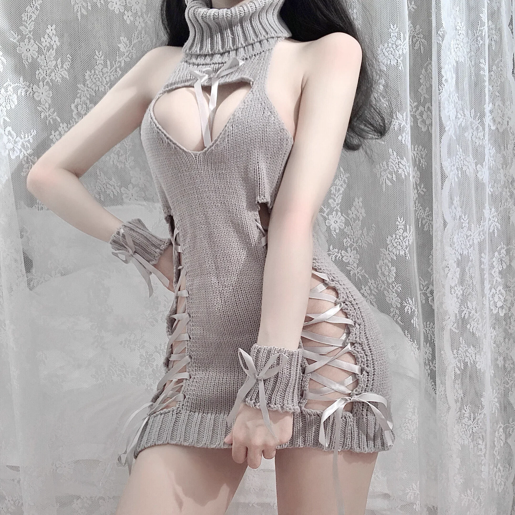 Hollow Backless Sweater HA2759 - Image 5