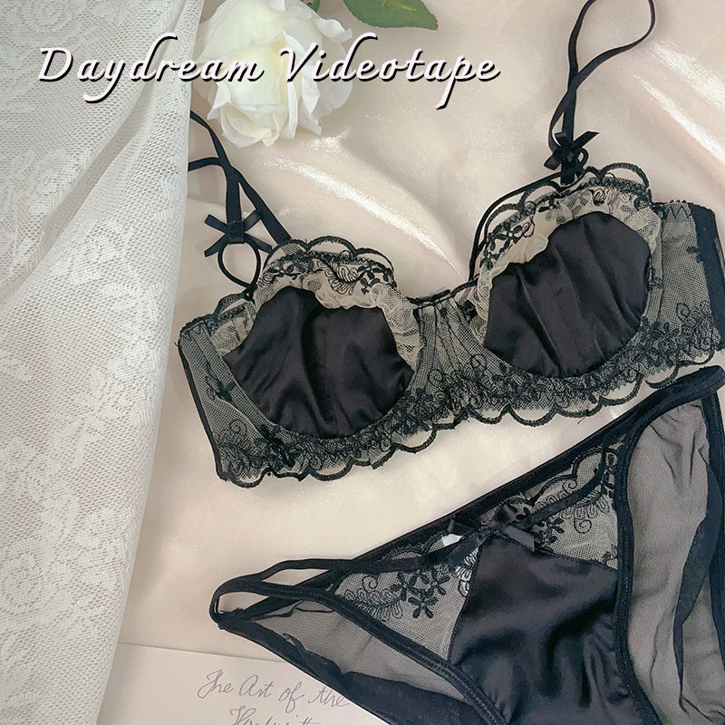 Hollow bow bra set HA2226 - Image 4