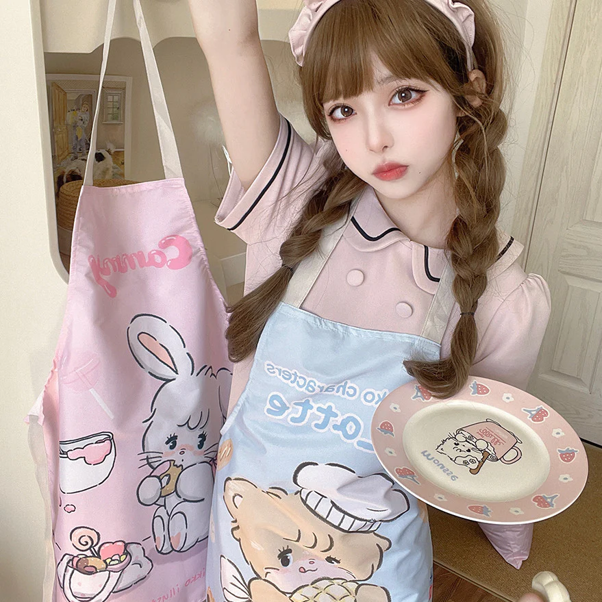 Home kitchen cute girly heart apron HA1217 - Image 2