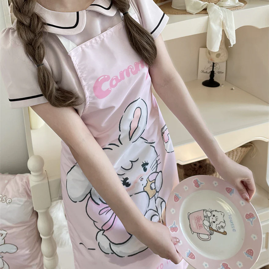Home kitchen cute girly heart apron HA1217 - Image 3